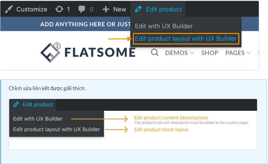 Hướng dẫn sử dụng Flatsome nâng cao chi tiết 2023 40 Hướng dẫn sửa sản phẩm với Ux Builder