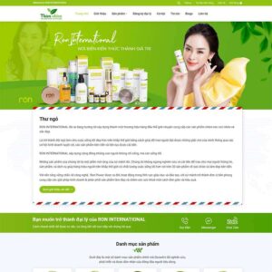 Theme WordPress bán dược phẩm 5