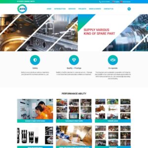 Theme WordPress công ty sửa chữa tàu, thuyền