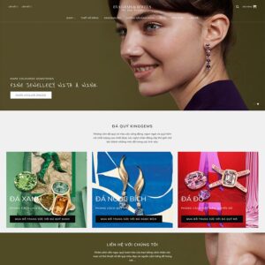 Theme WordPress bán trang sức 02